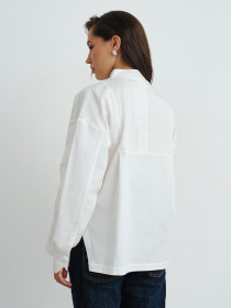 Сорочка з вишивкою українських символів модель RM4292-11-25DB Фото