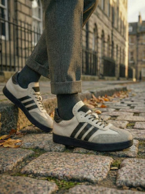 Білі чоловічі шкіряні кеди модель PULSE_W.G.B. Фото