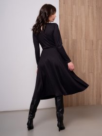 Сукня міді ISSA Plus модель 13096_black Фото