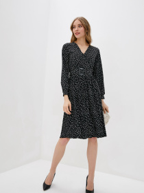 Сукня міні ISSA Plus модель 13098_black Фото