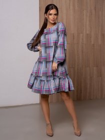 Сукні ISSA Plus модель 13099_gray Фото