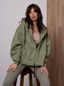 Спортивна кофта ISSA Plus модель 12283_mint Фото