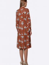 Сукня міді CAT ORANGE модель 5680 Фото