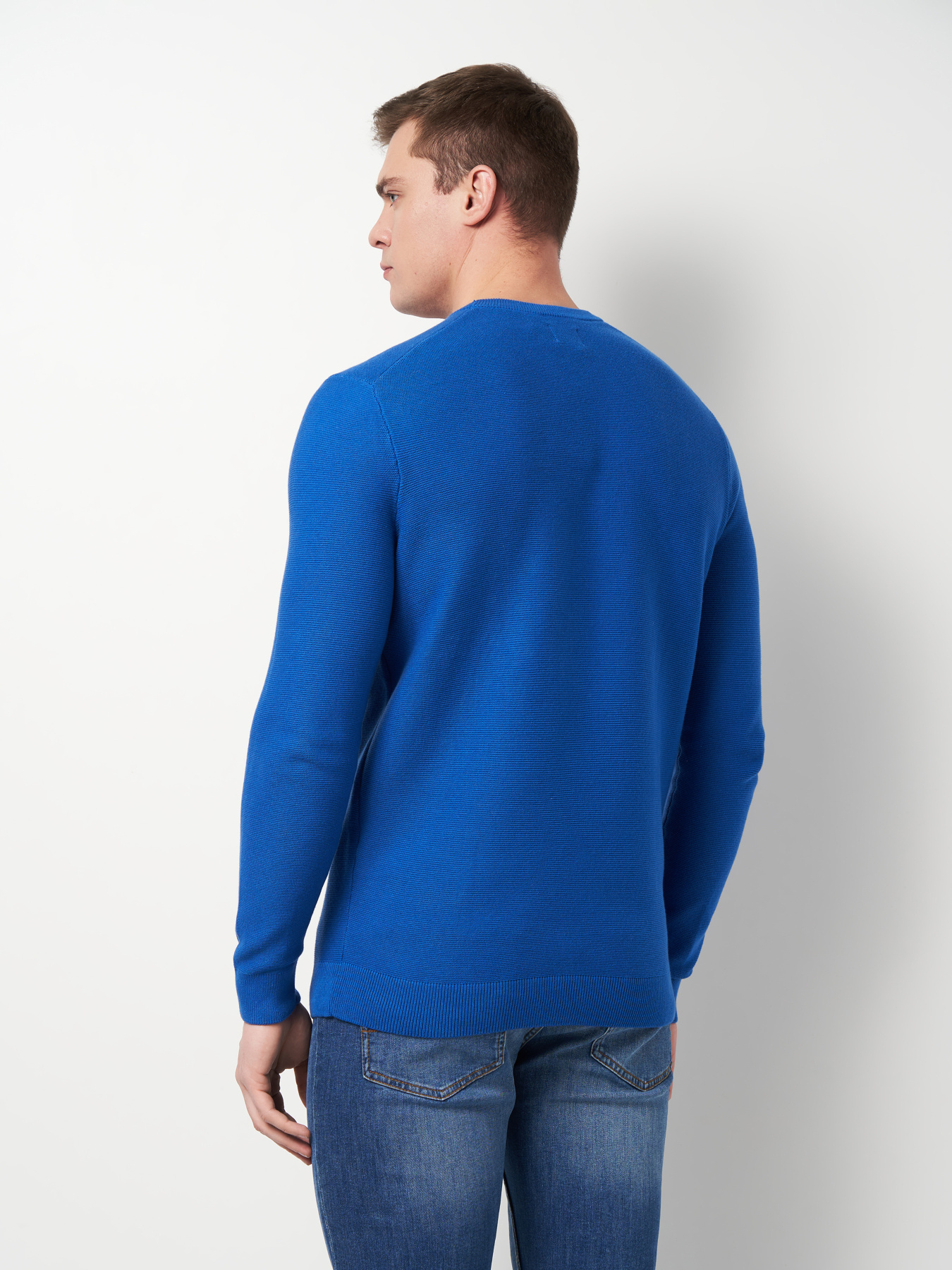 Джемпер мужской Mustang (Elliot) Голубой (1016299) модель 1016299 Фото