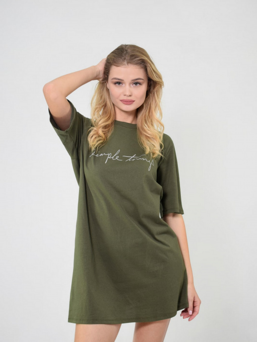 Ночная рубашка N.EL модель 782-12_xaki Фото