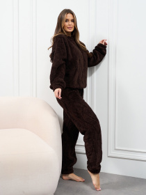 Домашняя одежда модель 15408_темно-коричневый Фото