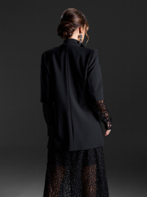 Жакет ISSA Plus модель 15427_черный Фото