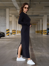 Платье макси ISSA Plus модель 14840A_черный Фото