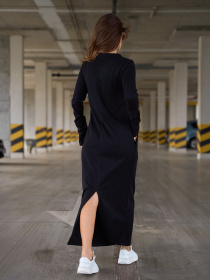 Платье макси ISSA Plus модель 14840A_черный Фото