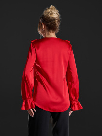 Рубашки модель 15429_красный Фото