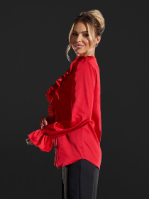 Рубашка повседневная ISSA Plus модель 15429_красный Фото