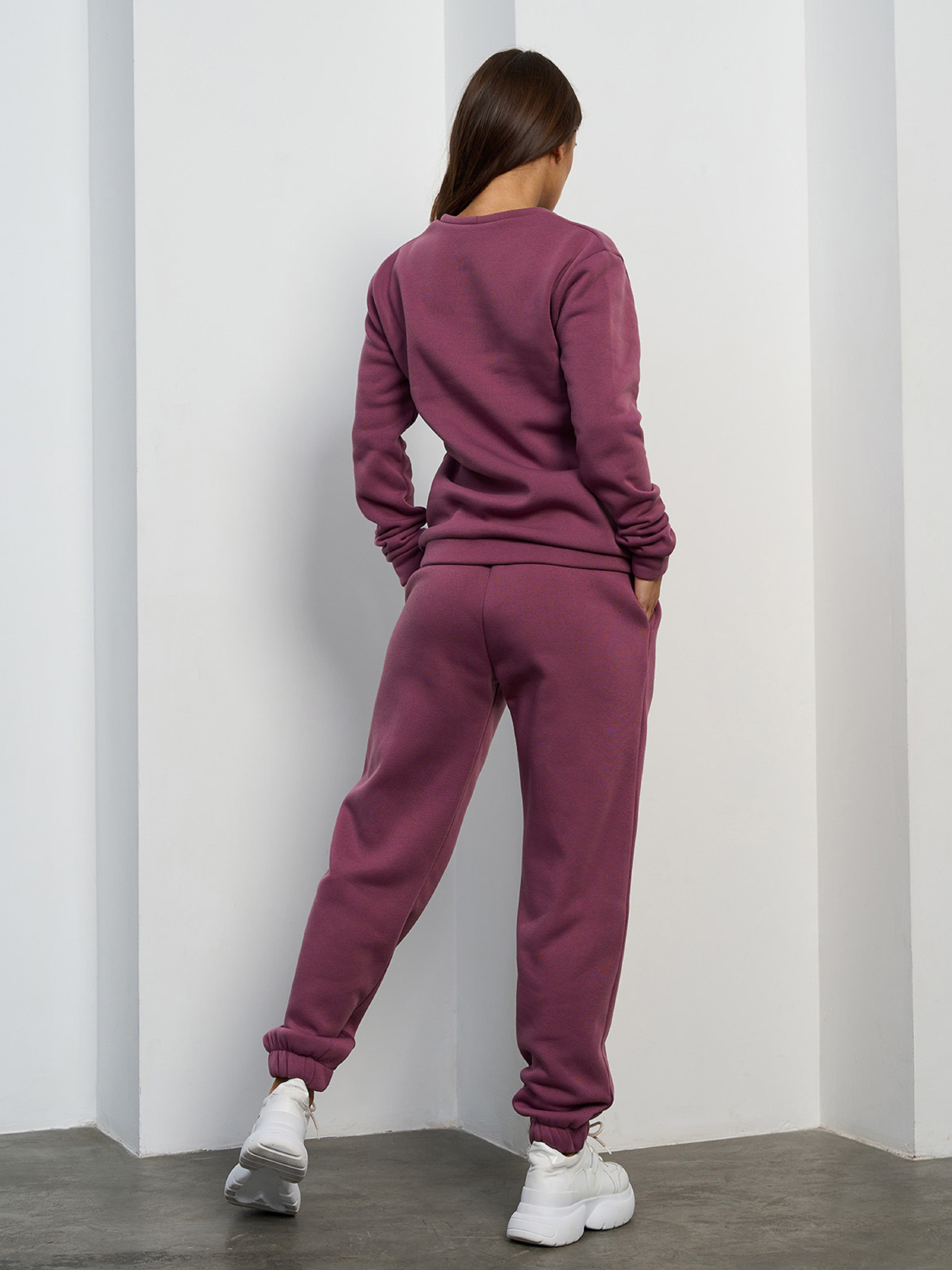 Спортивные костюмы модель 15456_темно-сиреневый Фото