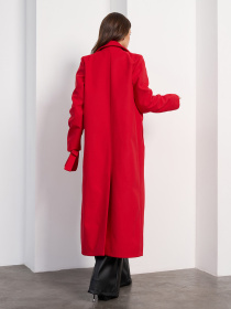 Пальто ISSA Plus модель 15474_красный Фото