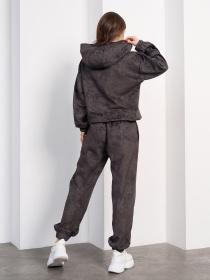 Спортивный костюм ISSA Plus модель 15480_темно-коричневый Фото