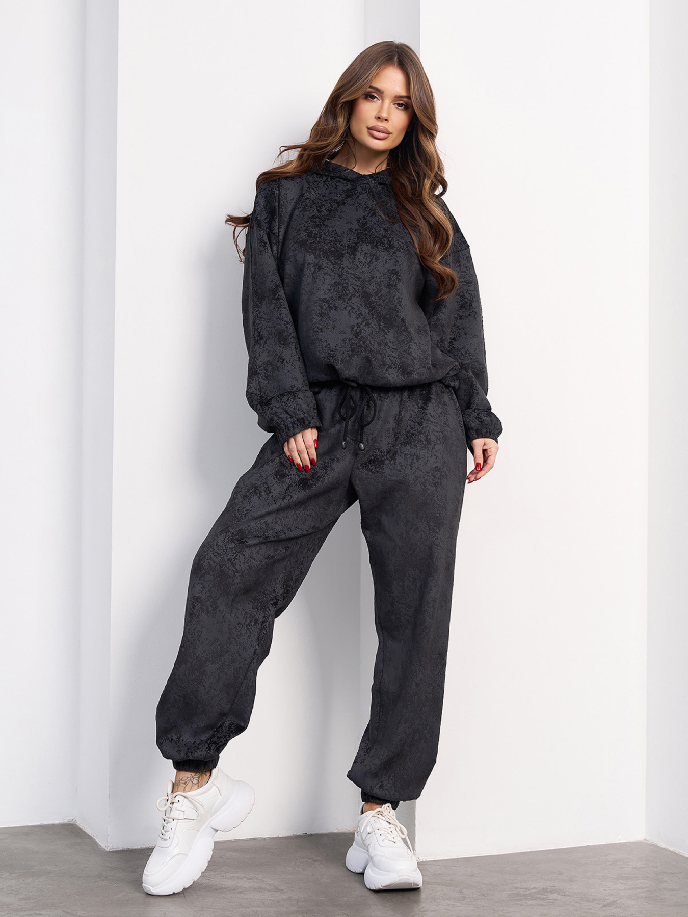 Спортивные костюмы модель 15480_черный Фото