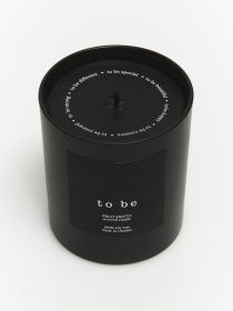 Парфюмированная свеча из чёрного соевого воска PALO SANTO To be модель scps_tobe Фото