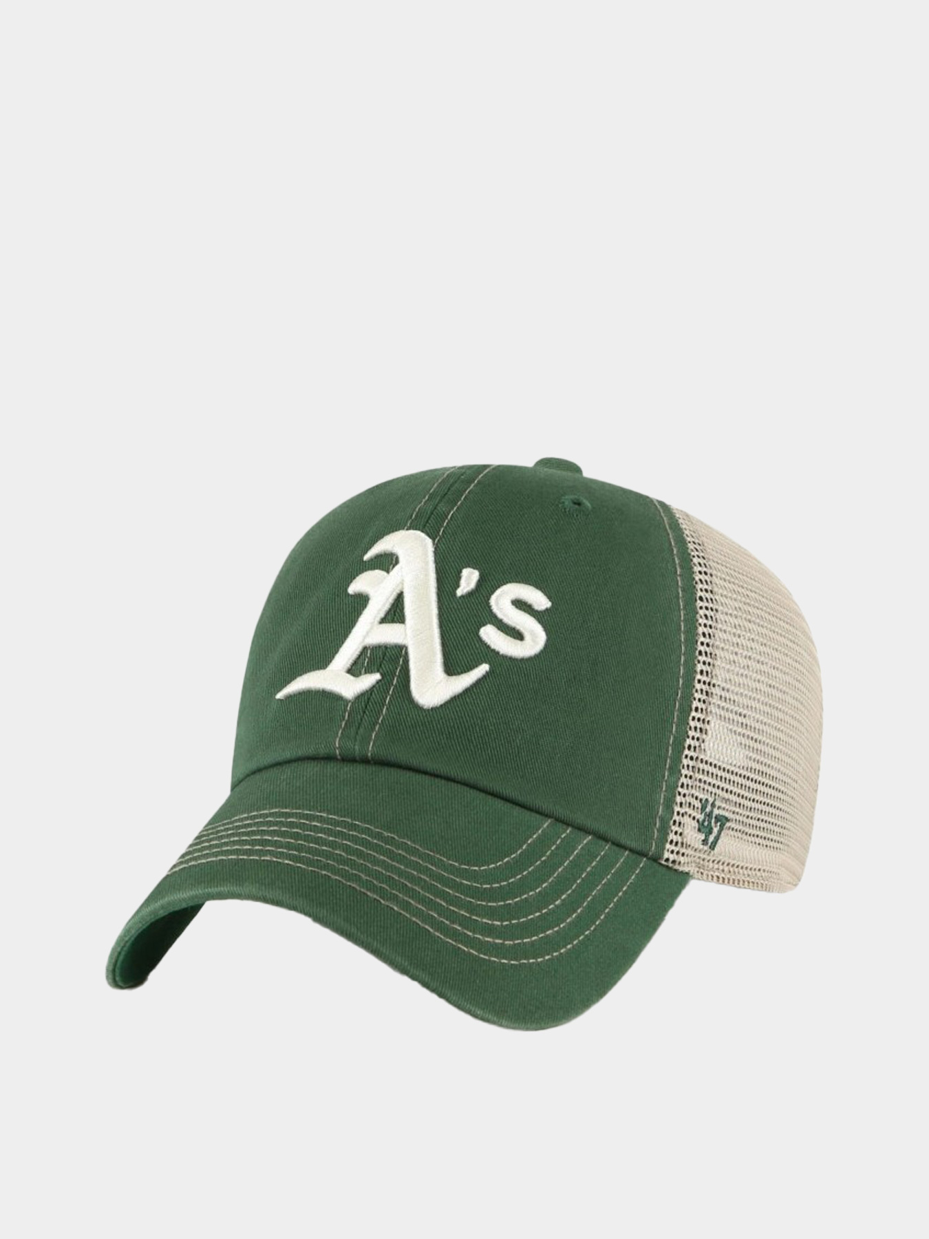 Кепка (тракер) 47 Brand MLB OAKLAND ATHLETICS TRAWLER модель TRWLR18GWP-DGD Фото