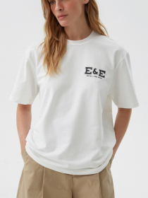 Футболка ESTRO 0011-2-30201, колір молочний модель 0011-2-30201 Футболка ESTRO 0011-2-30201, колір молочний модель 0011-2-30201 Фото