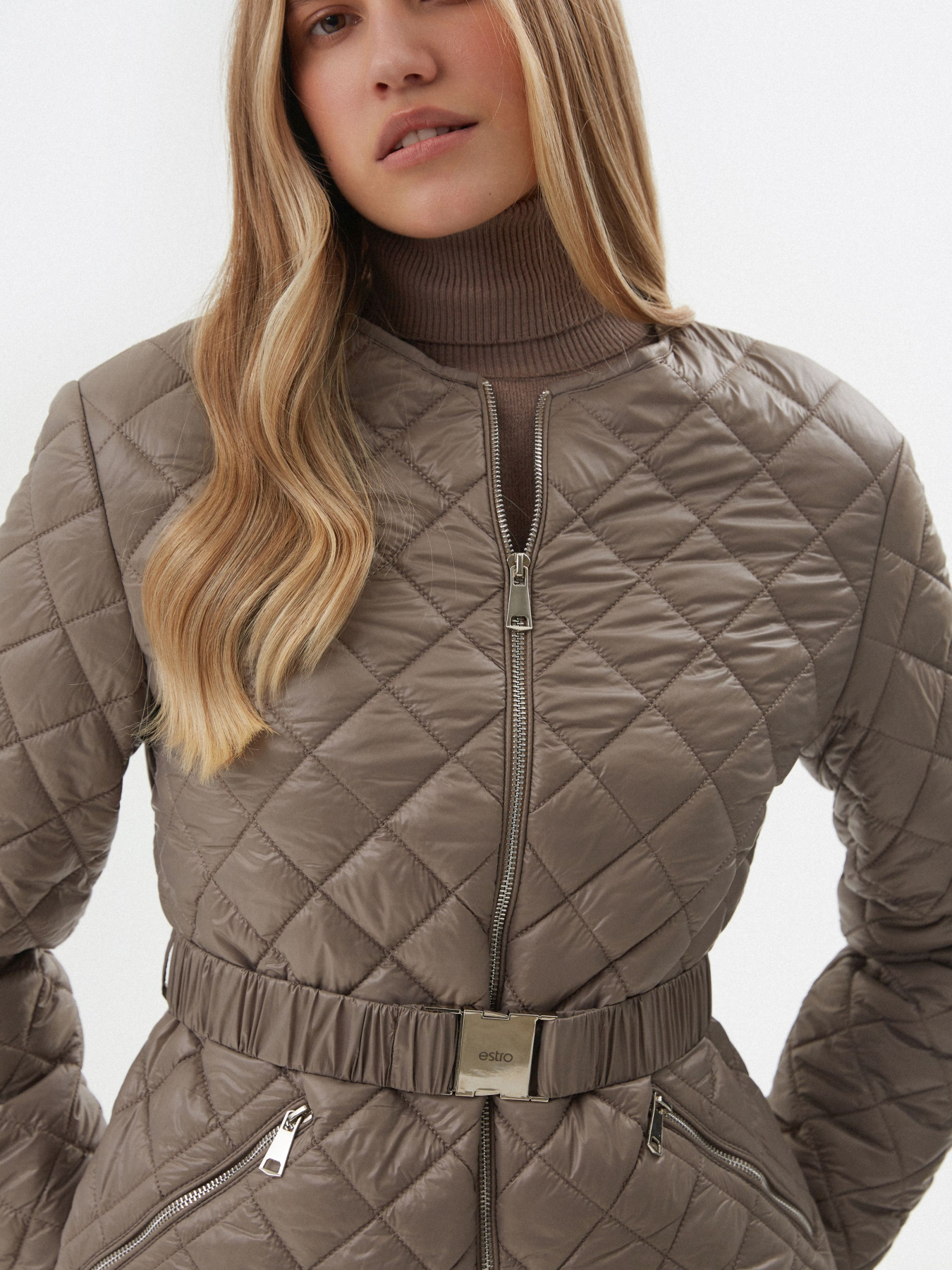 Куртка ESTRO 24-658-2808, колір коричневий модель 24-658-2808 Фото