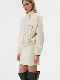 Куртка ESTRO 24-659-0125201, колір молочний модель 24-659-0125201 Фото