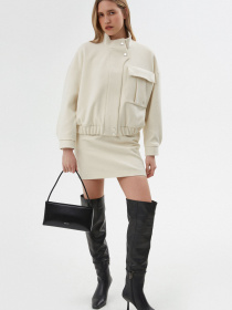 Куртка ESTRO 24-659-0125201, колір молочний модель 24-659-0125201 Фото