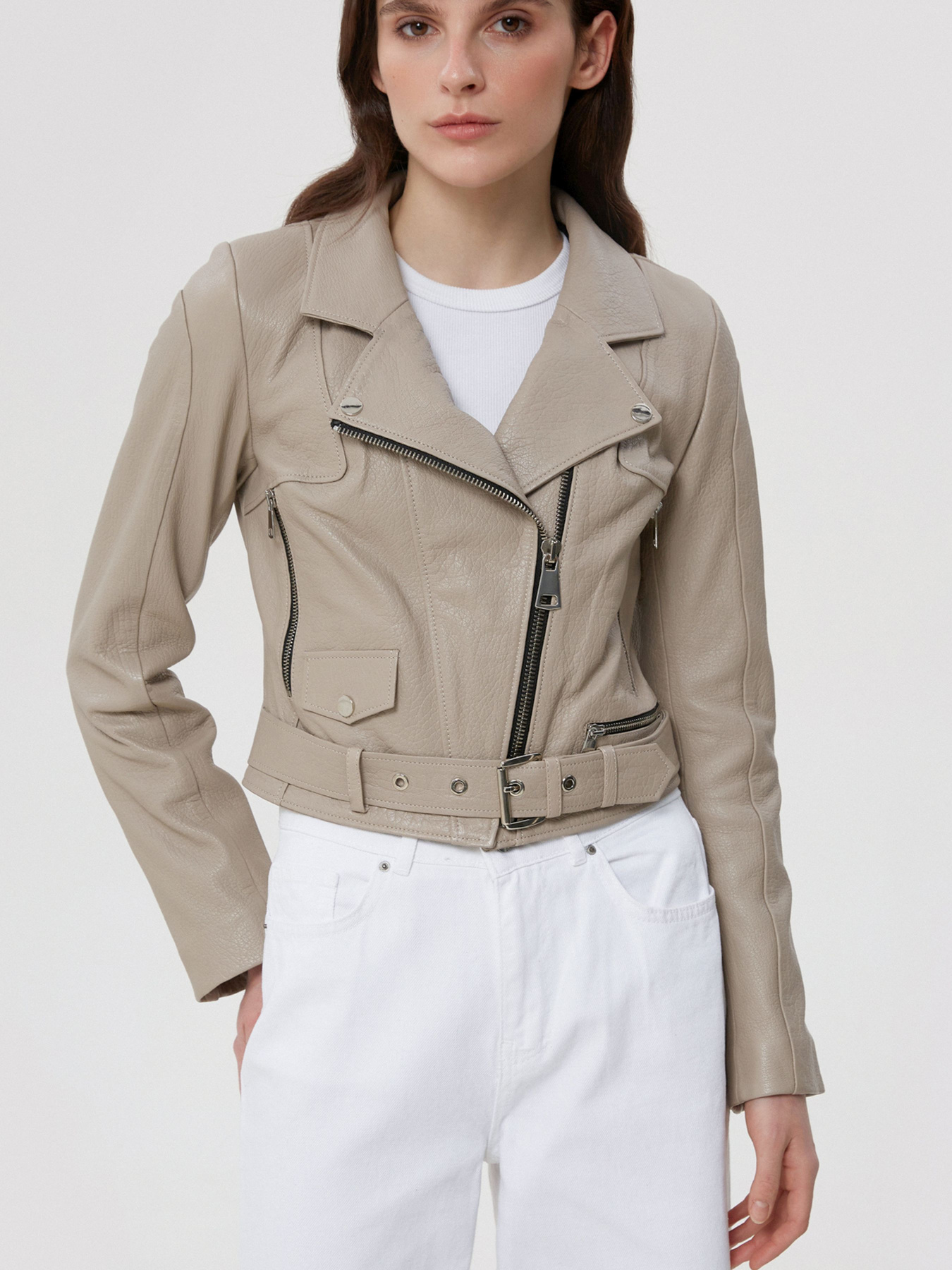 Куртка ESTRO 082-123, колір бежевий модель 082-123 Фото