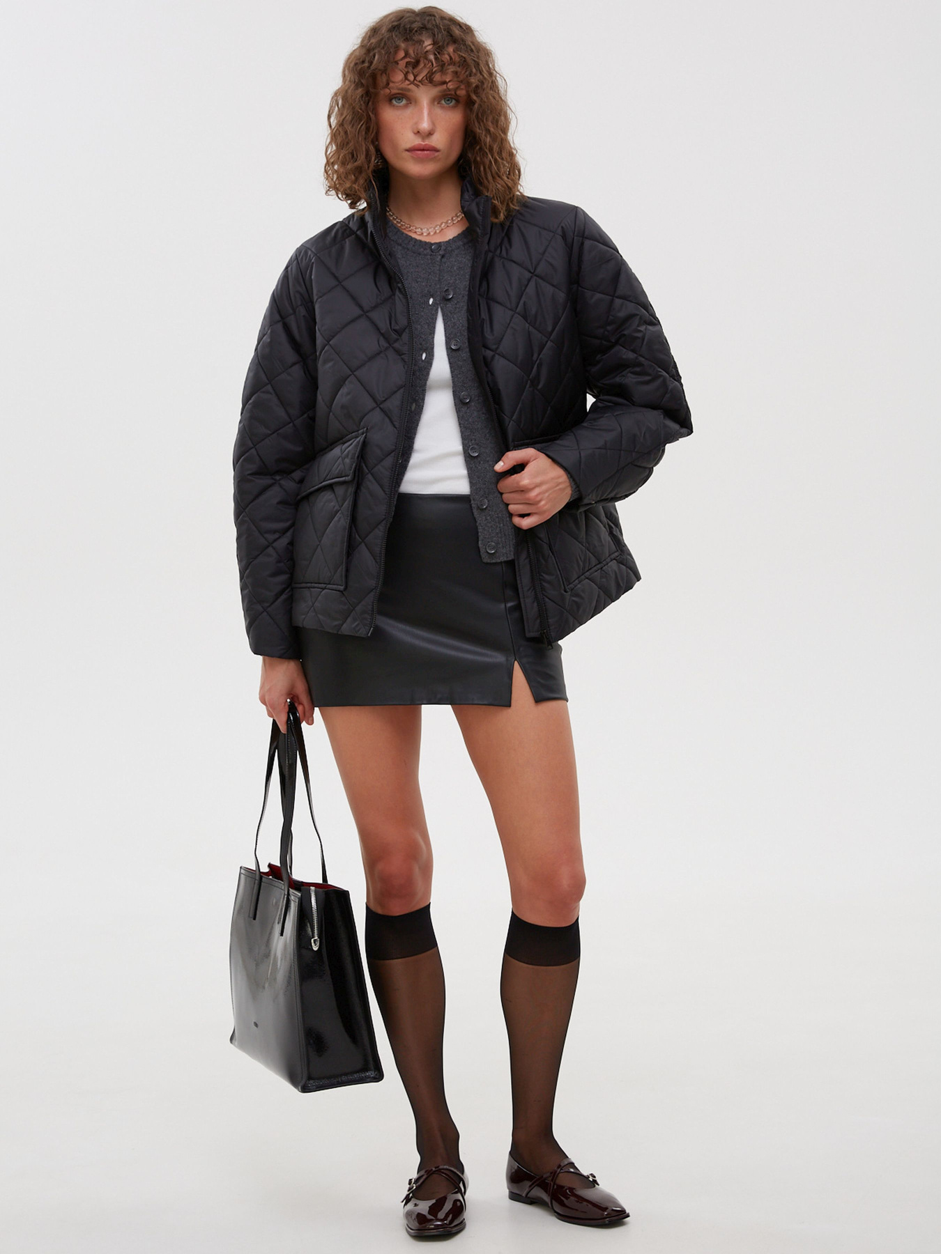 Куртка ESTRO 25-662-2801, колір чорний модель 25-662-2801 Фото