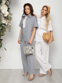 Костюм ISSA Plus модель 12590_white Фото