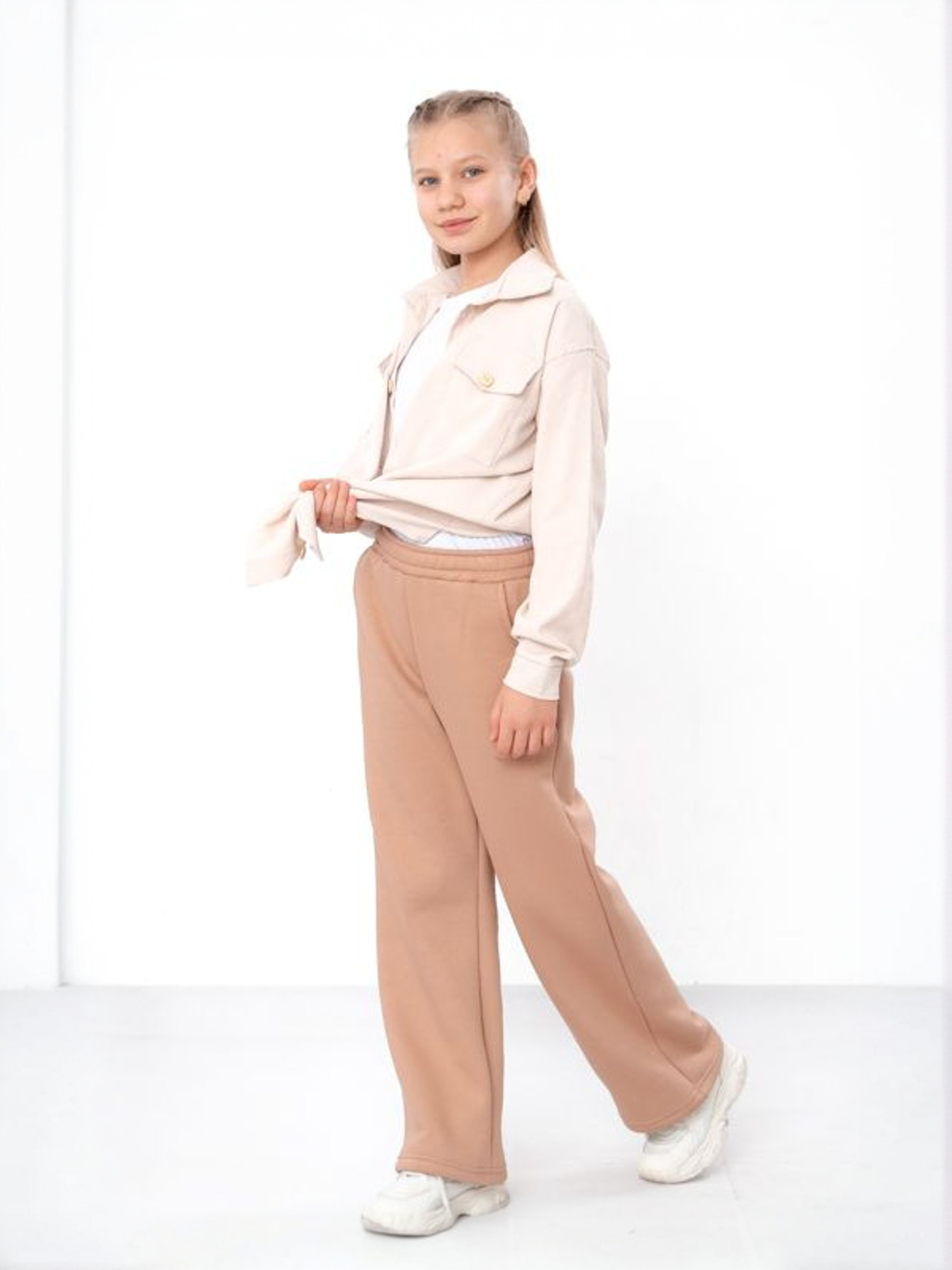 Повседневные штаны Носи своє модель 6437-025-2-svtla-kava Фото