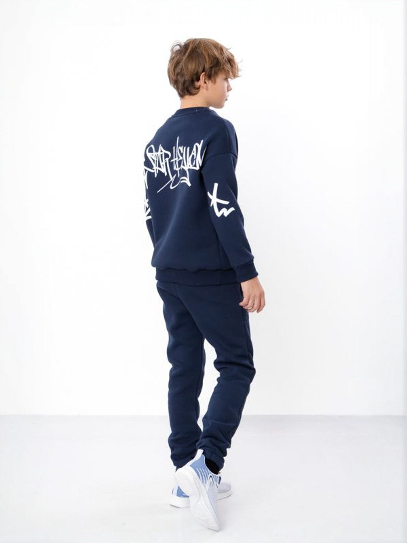 Спортивный костюм Носи своє модель 6396-025-33-sinxo-chornij-stay Фото