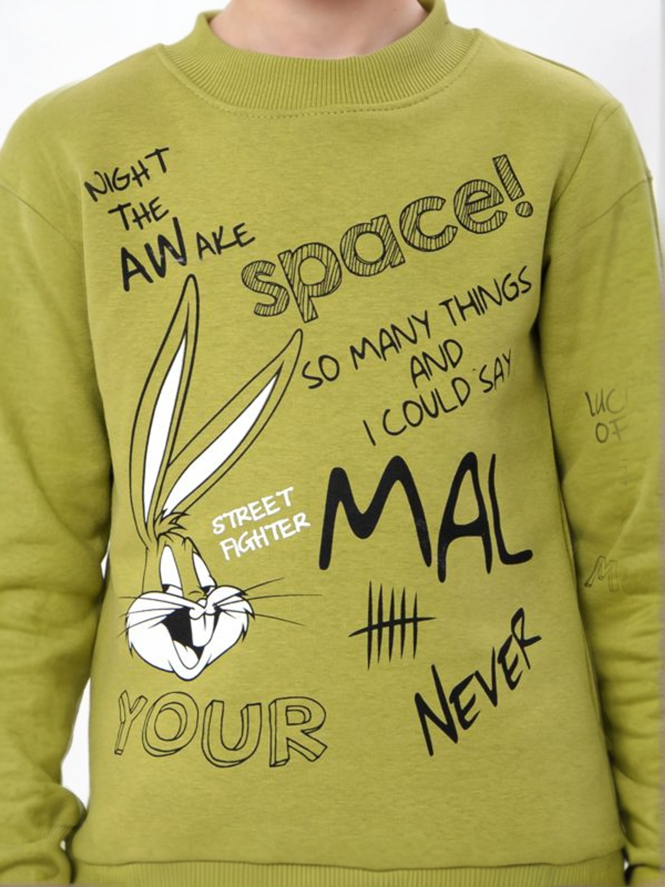 Теплий костюм для хлопчика зі світшотом та штанами, Оливковий Носи Своє (6063-025-33-4) модель 6063-025-33-4-olivka-chornij Фото