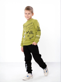 Спортивный костюм Носи своє модель 6063-025-33-4-olivka-chornij Фото