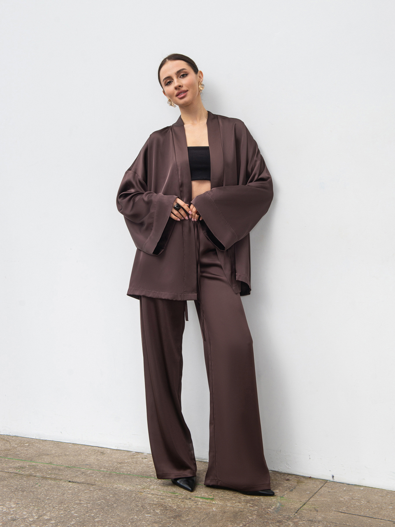 Кимоно укороченное Дей модель 221011403061 Фото