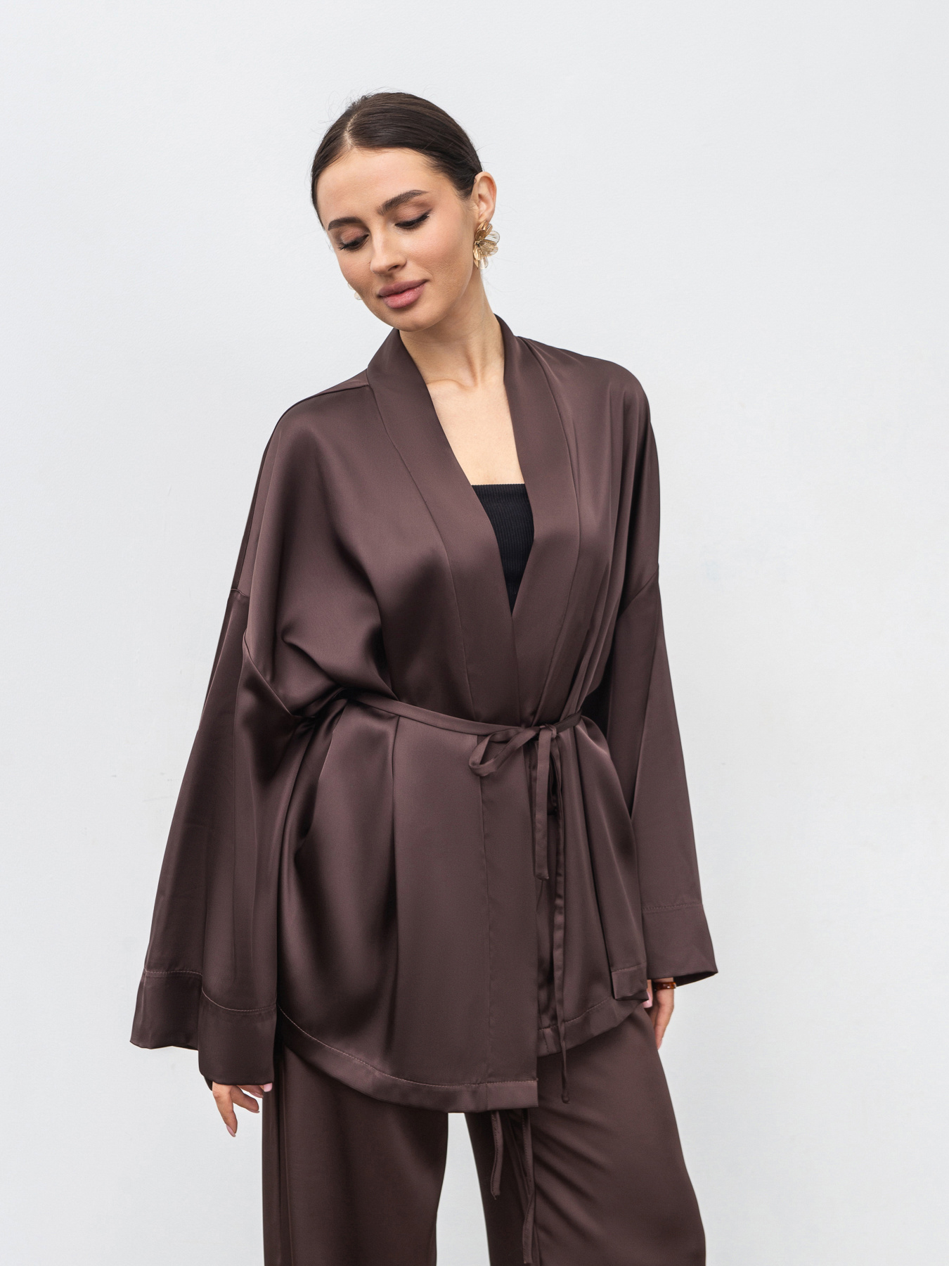 Кимоно укороченное Дей модель 221011403061 Фото