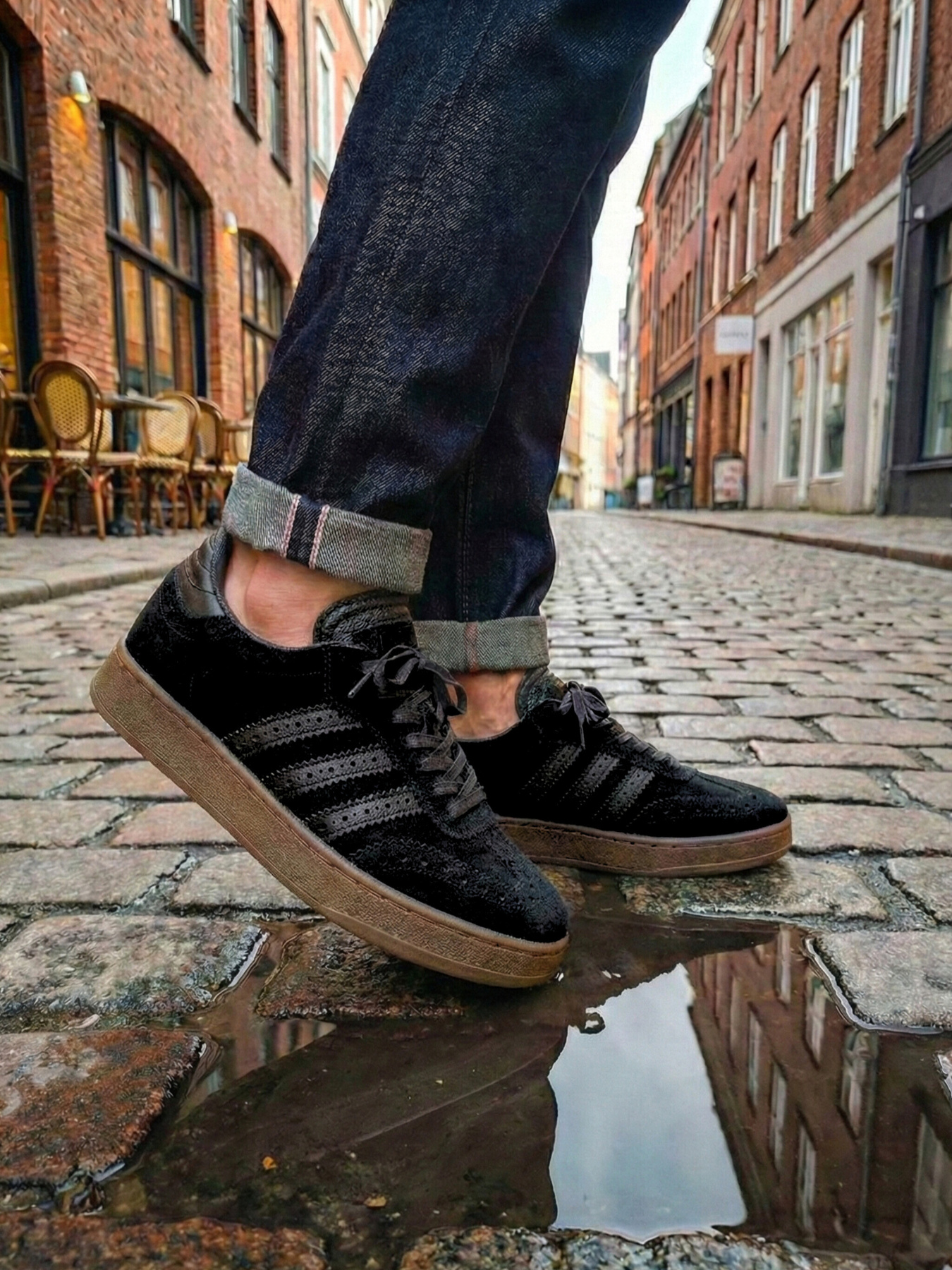 Кеды низкие Legessy модель PULSE_V_BLACK Фото