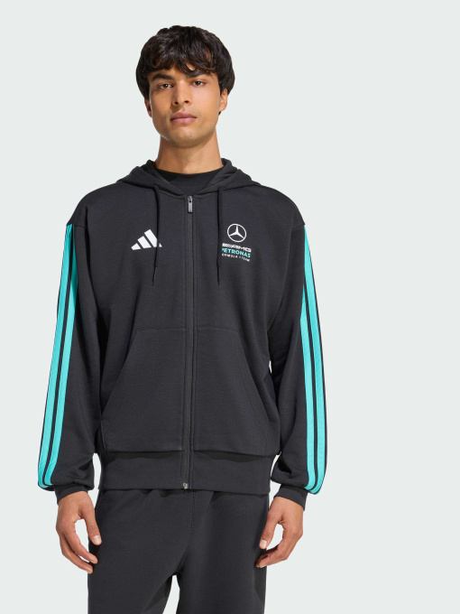 Толстовка MERCEDES - AMG PETRONAS FORMULA 1 TEAM DNA FULL ZIP модель KE5910 Фото