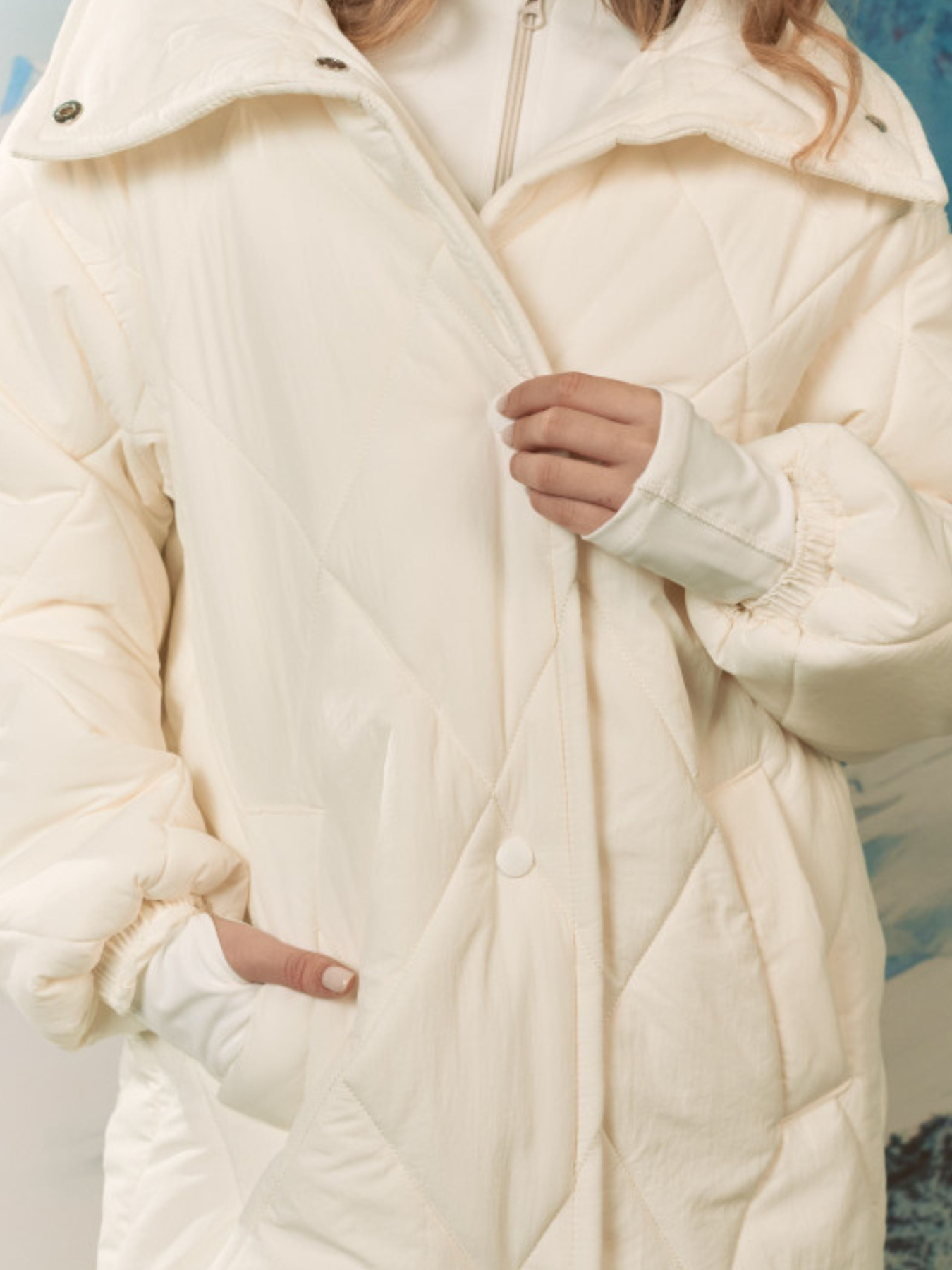 Пальто с утеплителем Lilove модель 393 Пальто с утеплителем Lilove модель 393 Фото