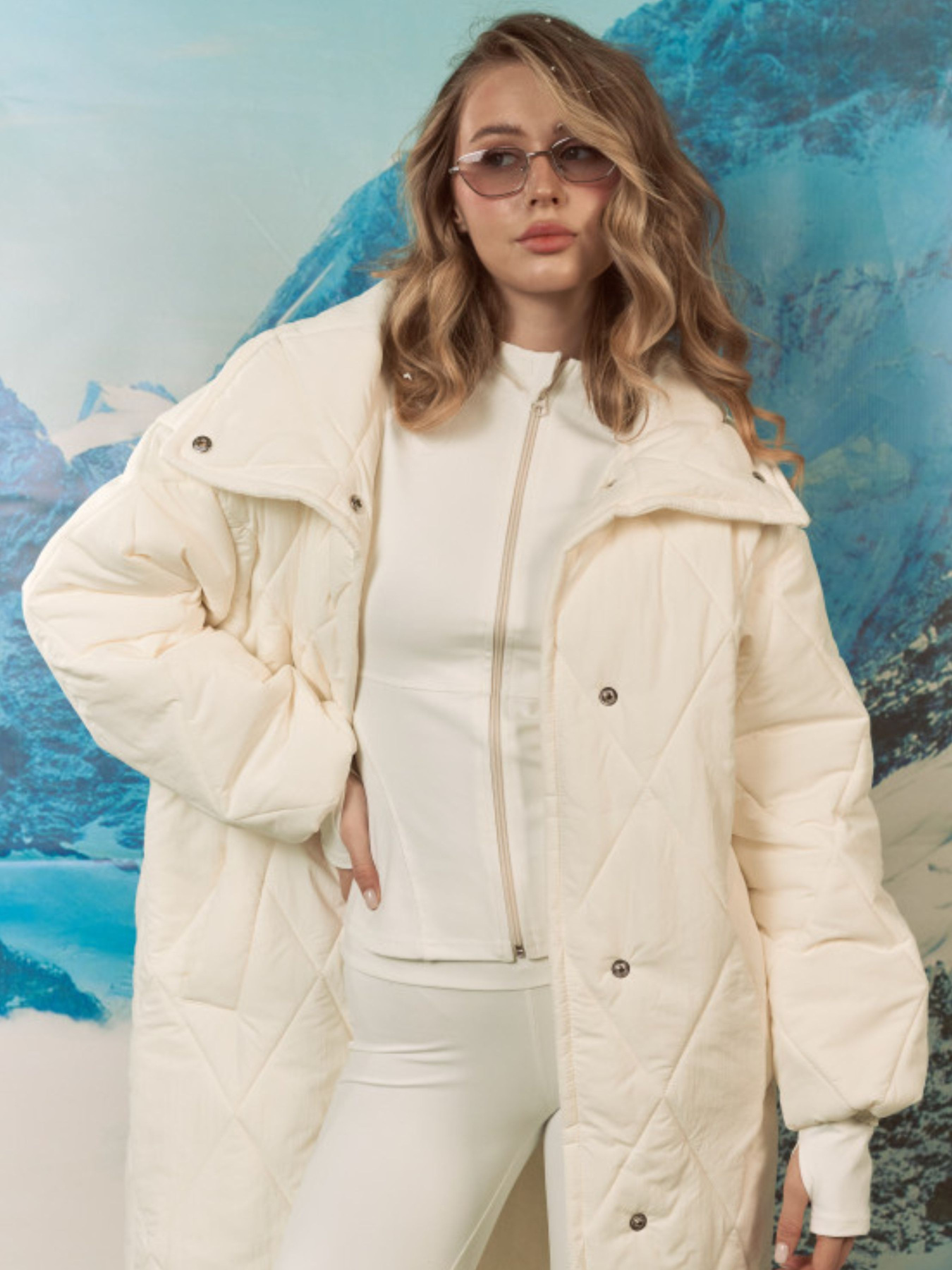 Пальто с утеплителем Lilove модель 393 Пальто с утеплителем Lilove модель 393 Фото