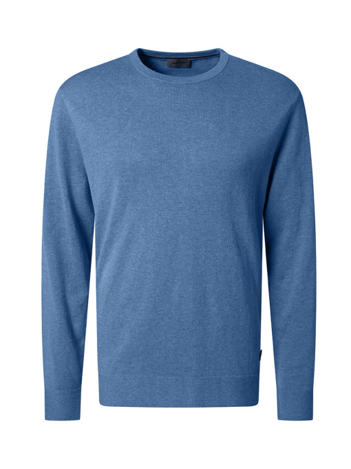 Чоловічий блакитний джемпер з шерстю модель C5 51790.5137.6236 Фото