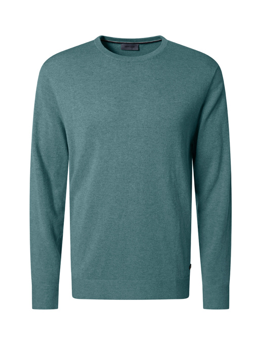 Чоловічий м'ятний джемпер з шерстю модель C5 51790.5137.6117 Фото
