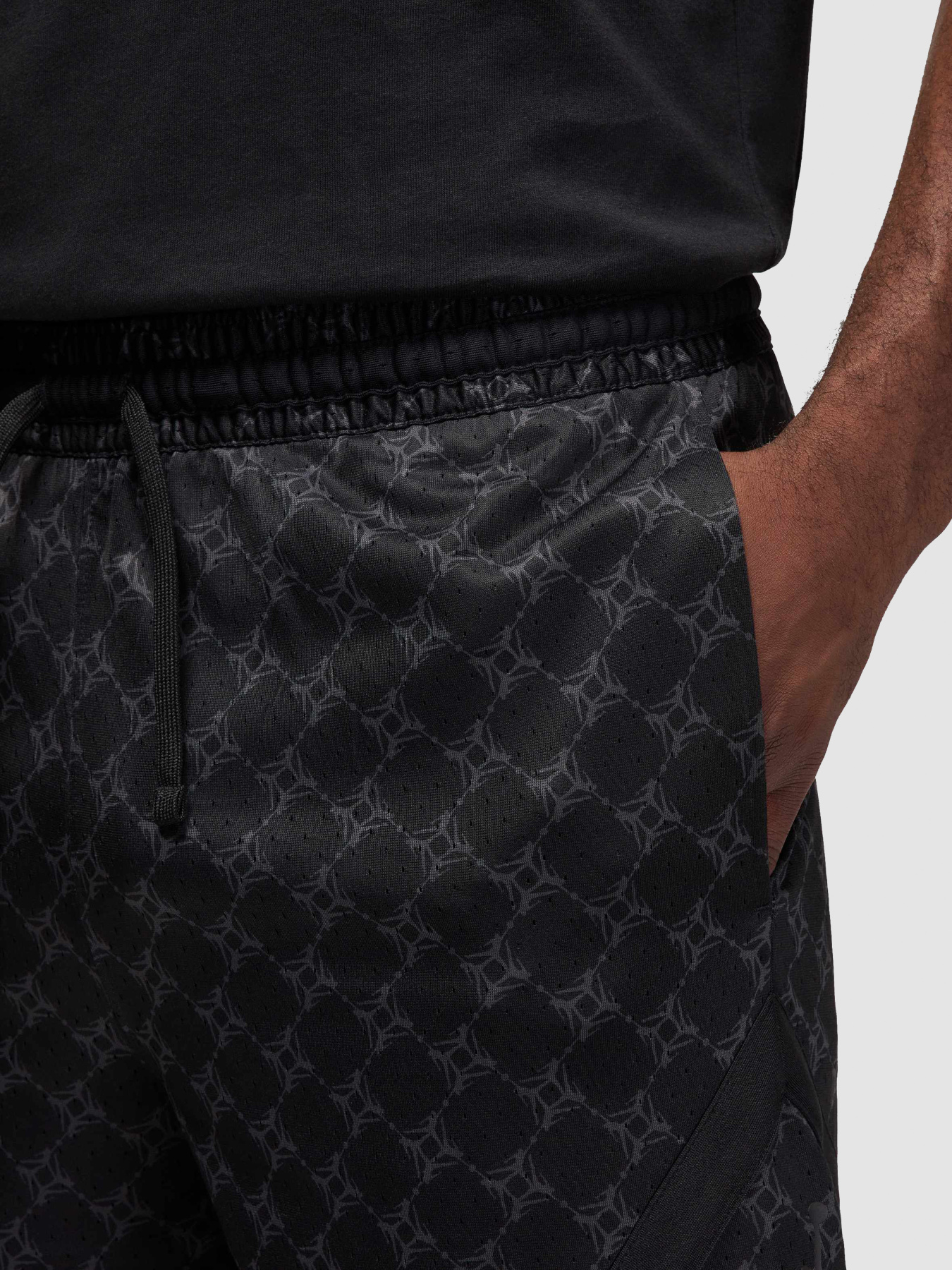 Шорти чоловічі Jordan Sport Dri-Fit Printed Diamond (HQ8663-010) модель HQ8663-010 Фото