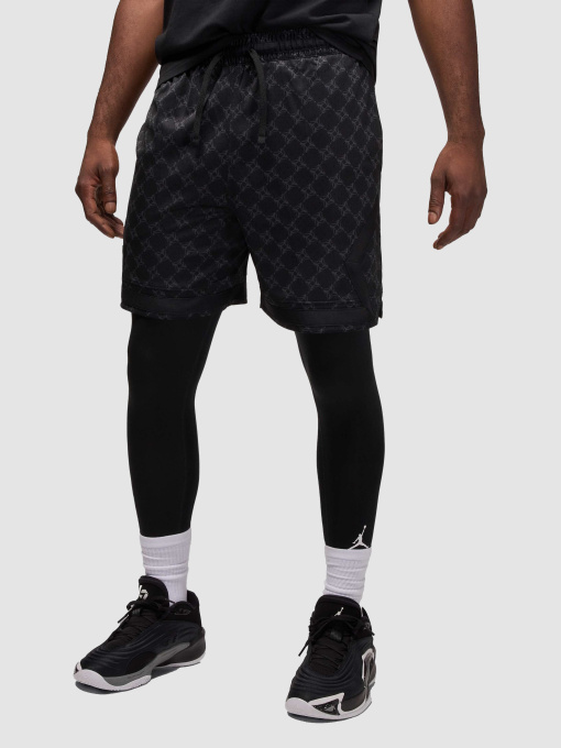 Повседневные шорты Jordan Sport Dri-Fit Printed Diamond модель HQ8663-010 Фото