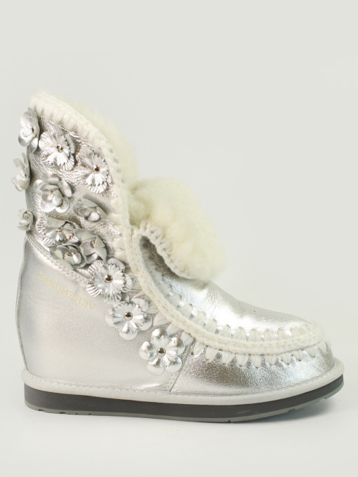 Зимние угги на скрытой танкетке модель 1888-16 Фото