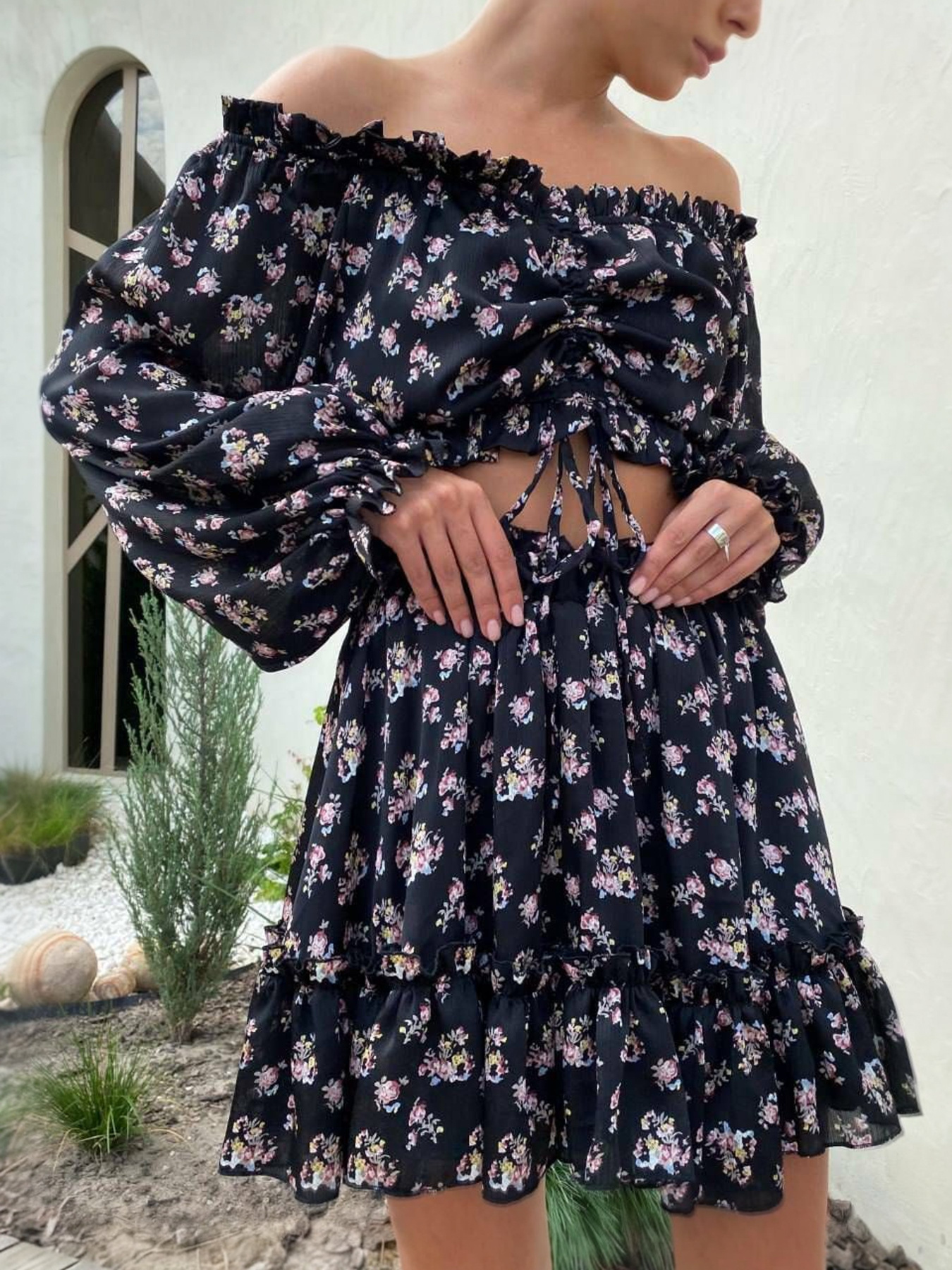 Повсякденний костюм Milirud модель mil461-chornij Фото