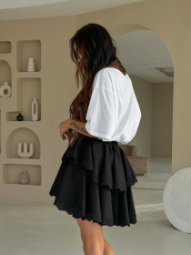 Жіноча пишна спідниця ROMANTIC, Чорний Milirud (mil546) модель mil546-chornij Фото