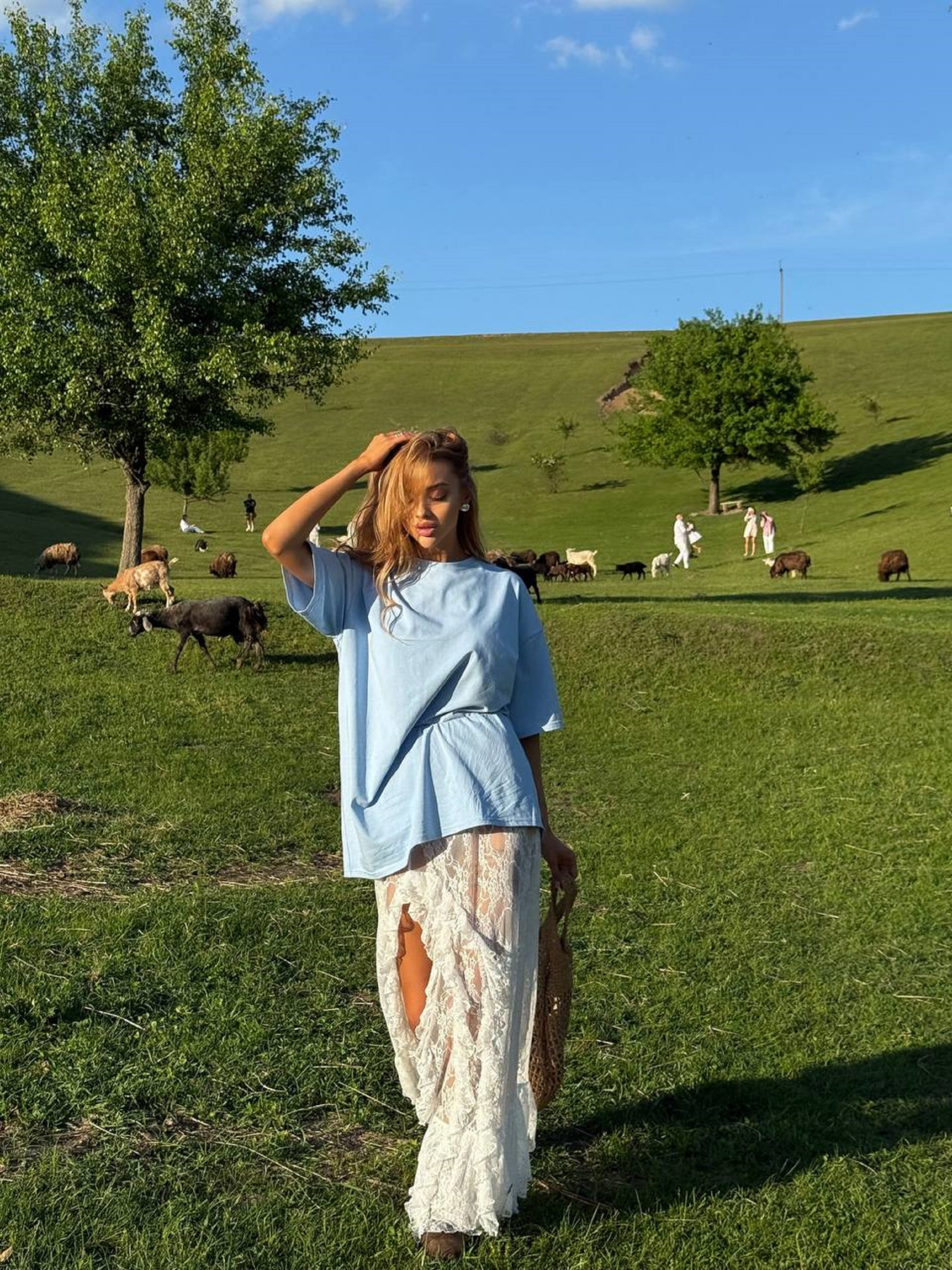 Жіноча спідниця з мережива ISLAND, Білий Milirud (mil619) модель mil619-blij Фото