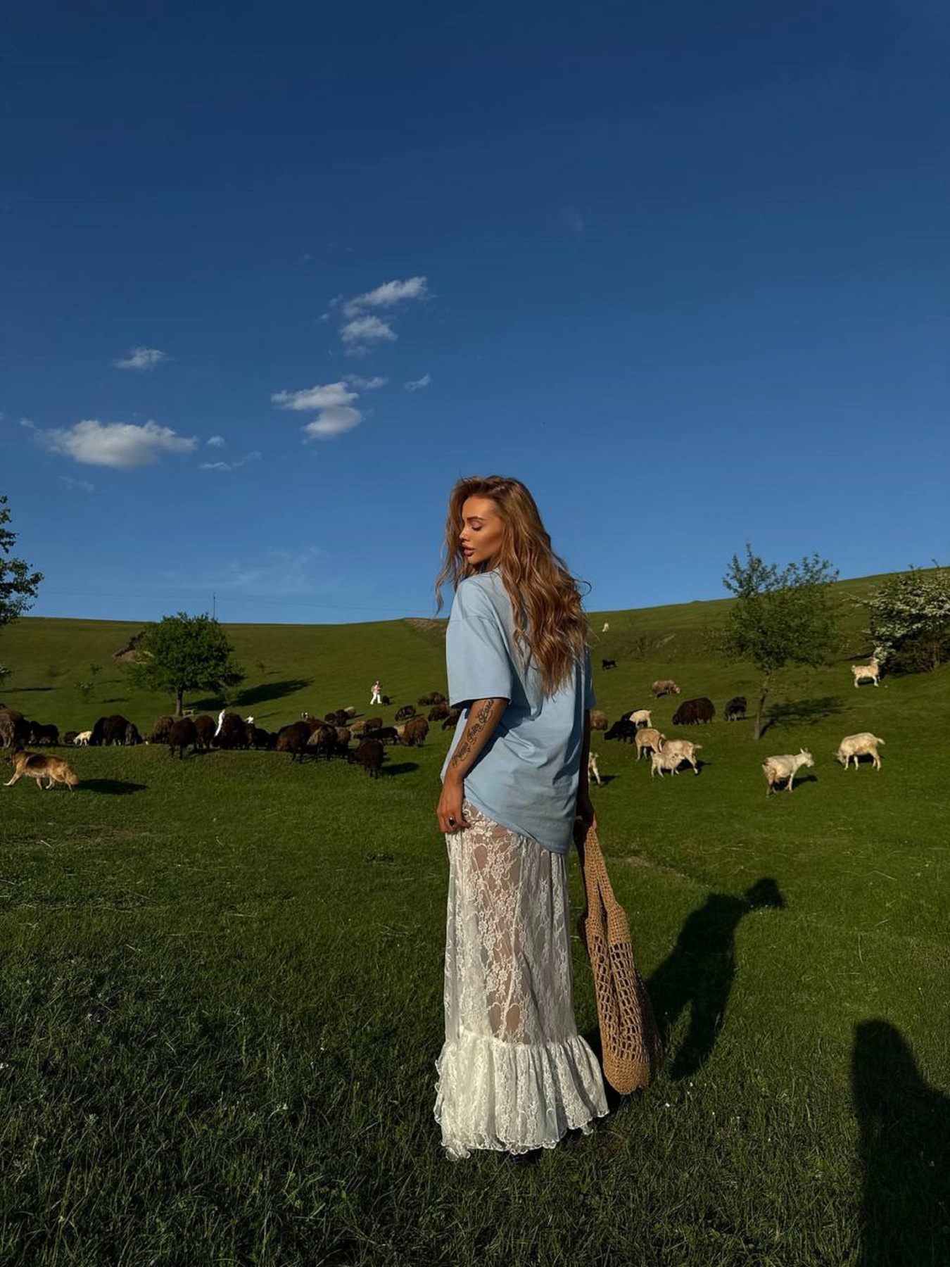 Жіноча спідниця з мережива ISLAND, Білий Milirud (mil619) модель mil619-blij Фото