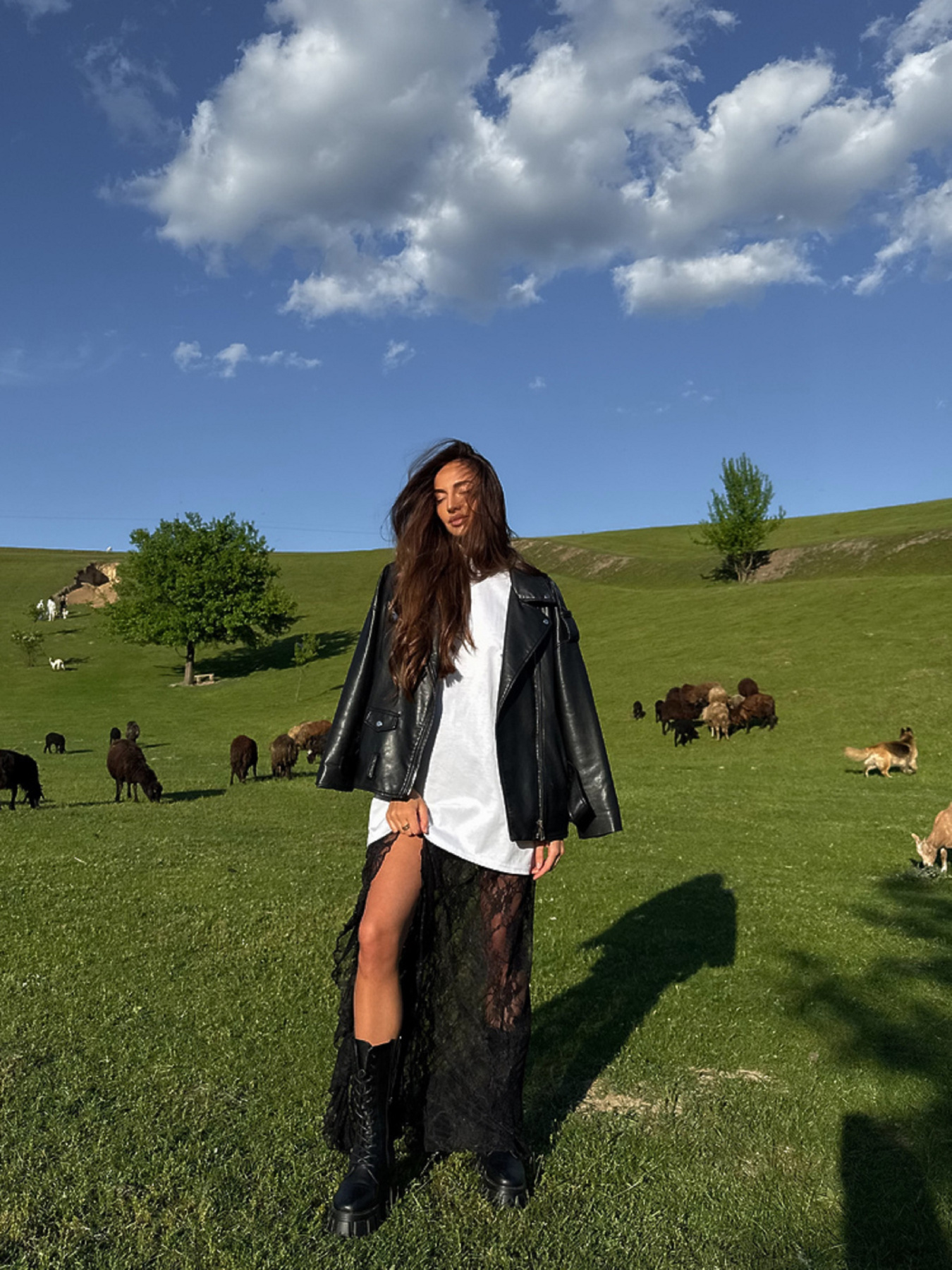 Жіноча спідниця з мережива ISLAND, Чорний Milirud (mil619) модель mil619-chornij Фото