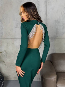 Сукня міді Milirud модель mil544-smaragdovij Фото