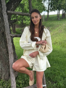 Повседневный костюм Milirud модель mil542-maslo Повседневный костюм Milirud модель mil542-maslo Фото